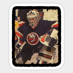 Danny Lorenz, 1990 in New York Islanders (4.20 GAA) Sticker